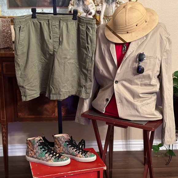 GAP Men’s Drawstring Shorts - Picture 1 of 6